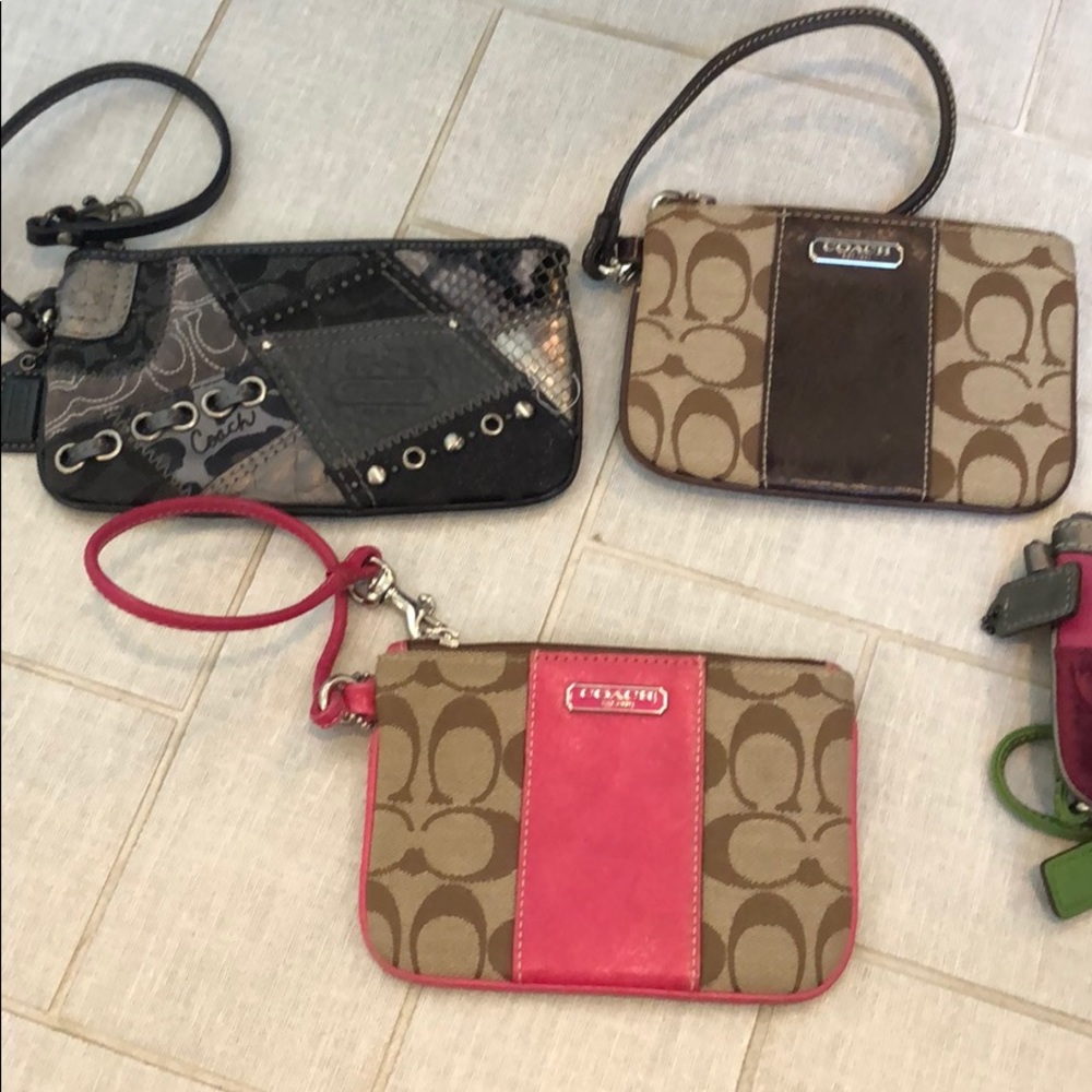Coach wristlets!
